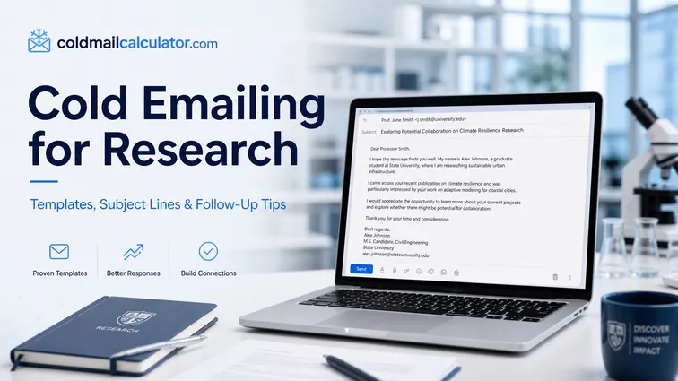 Cold emailing for research guide